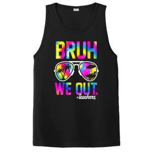 Tie Dye Bruh We Out Teachers Summer Last Day Of School Gift PosiCharge Competitor Tank