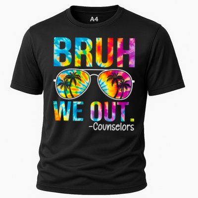 Tie Dye Bruh We Out Counselors Last Day Of School Performance Shirt