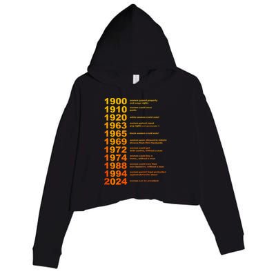 They Didnt Burn Witches They Burned Women Witchy Crop Fleece Hoodie