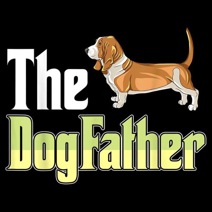 The Dogfather Basset Hound Funny Dog Owner Father’ Day City Backpack