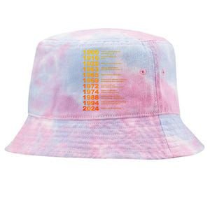 They DidnT Burn Witches They Burned Women Witchy Tie-Dyed Bucket Hat