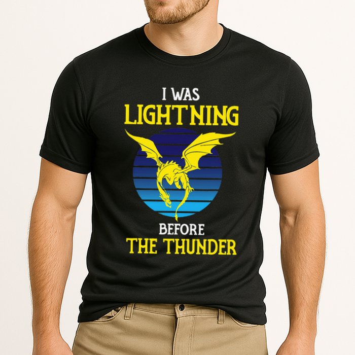 Thunder Dragon Birthday Cooling Performance Crew T-Shirt