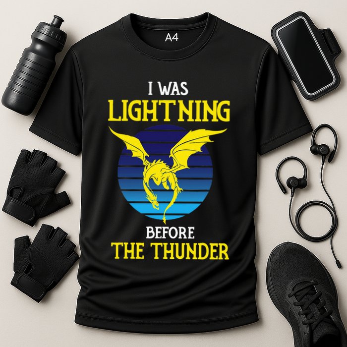 Thunder Dragon Birthday Cooling Performance Crew T-Shirt