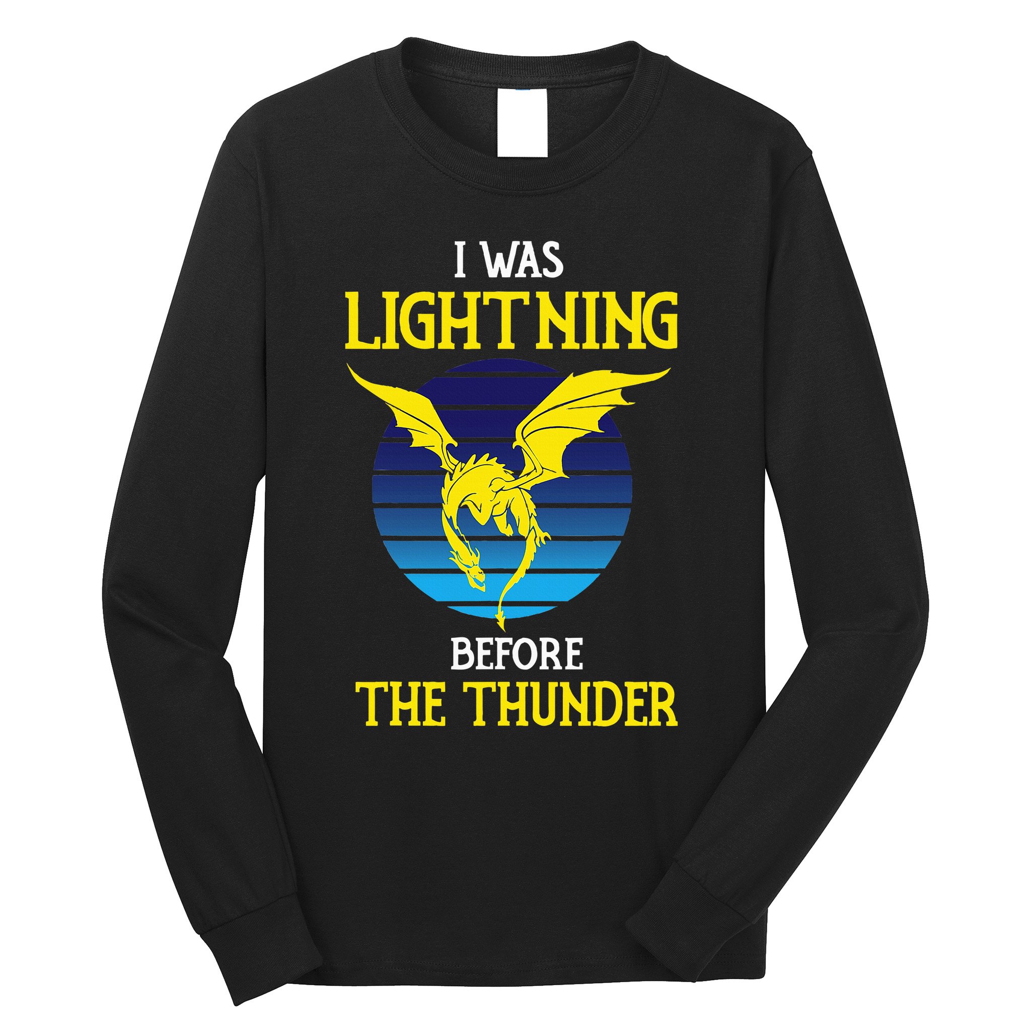 Thunder Dragon Birthday Long Sleeve Shirt