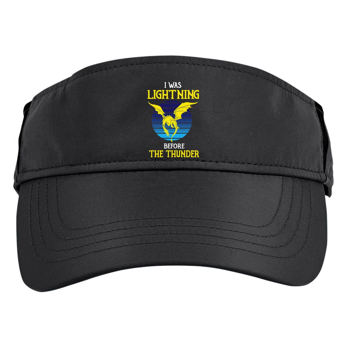 Thunder Dragon Birthday Adult Drive Performance Visor
