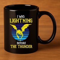 Thunder Dragon Birthday 11oz C Handle Ceramic Mug