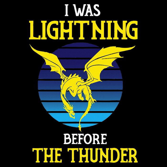 Thunder Dragon Birthday Cooling Performance Long Sleeve Crew