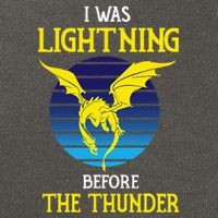 Thunder Dragon Birthday Cotton Canvas Backpack