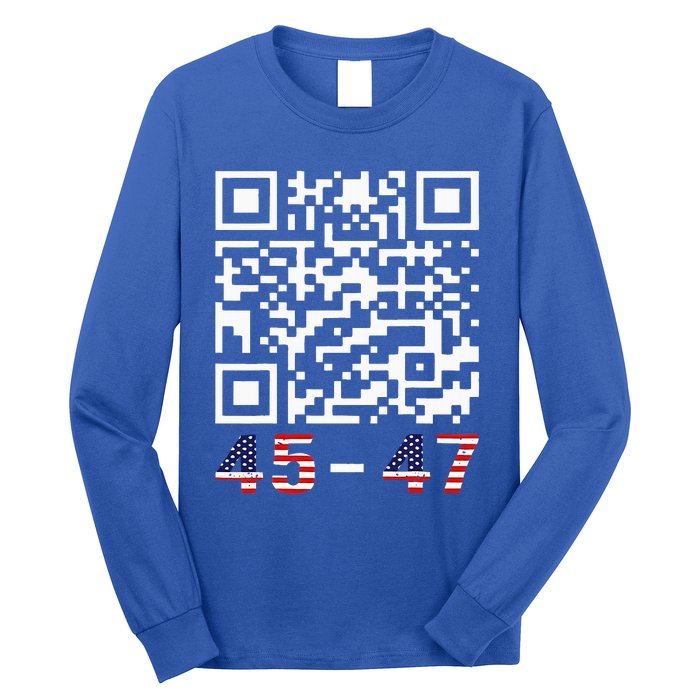 Trump Dancing Code Maga Long Sleeve Shirt