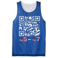 Trump Dancing Code Maga Mesh Reversible Basketball Jersey Tank