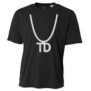 Td Diamond Chain Tommy Cutlets New York Italian Football Cooling Performance Crew T-Shirt