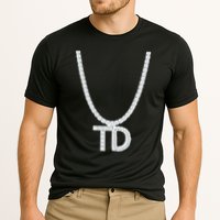 Td Diamond Chain Tommy Cutlets New York Italian Football Cooling Performance Crew T-Shirt