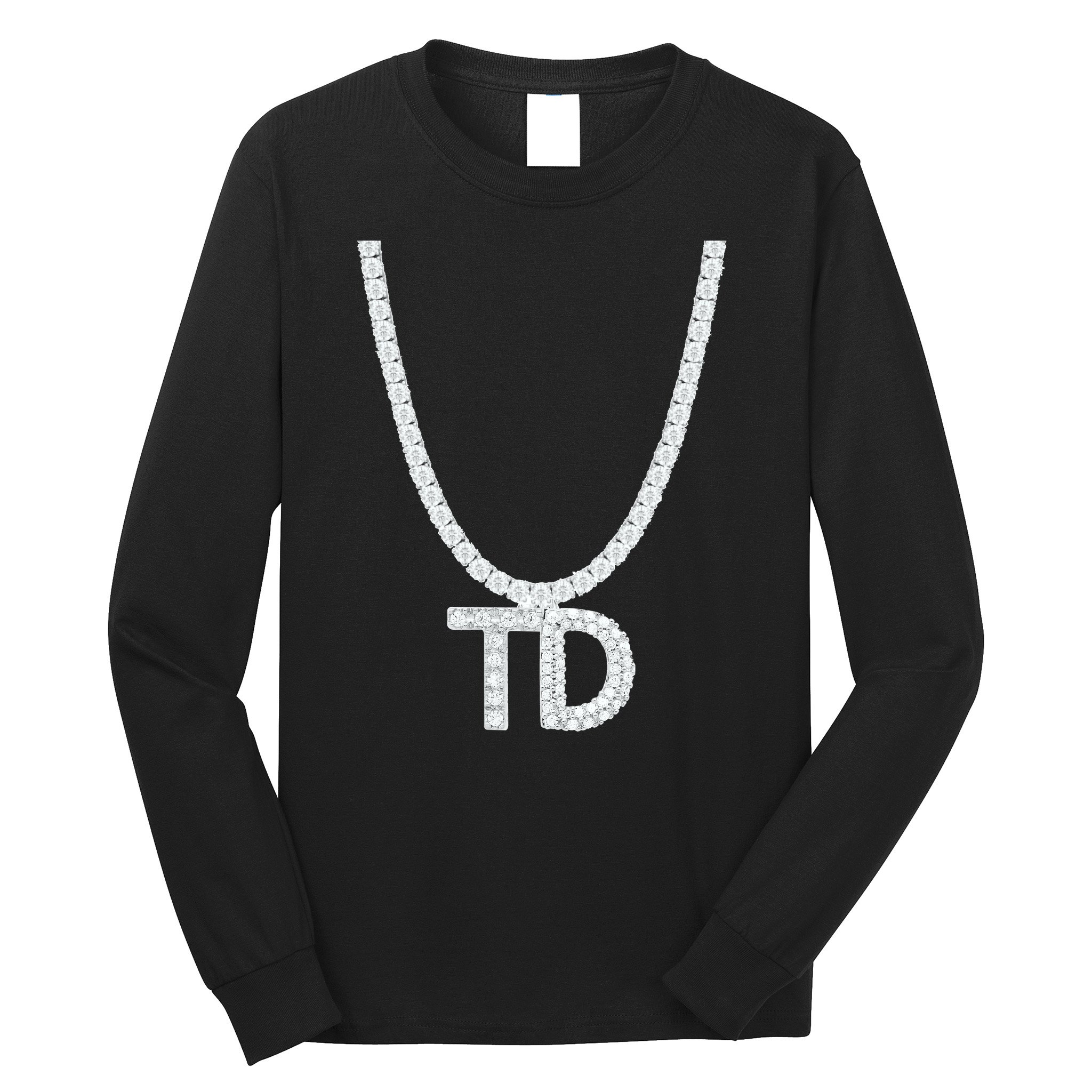 Td Diamond Chain Tommy Cutlets New York Italian Football Long Sleeve Shirt