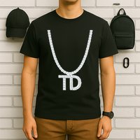 Td Diamond Chain Tommy Cutlets New York Italian Football T-Shirt