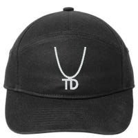 Td Diamond Chain Tommy Cutlets New York Italian Football 7-Panel Snapback Hat