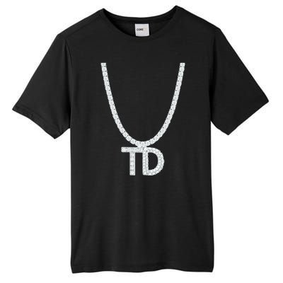 Td Diamond Chain Tommy Cutlets New York Italian Football Tall Fusion ChromaSoft Performance T-Shirt