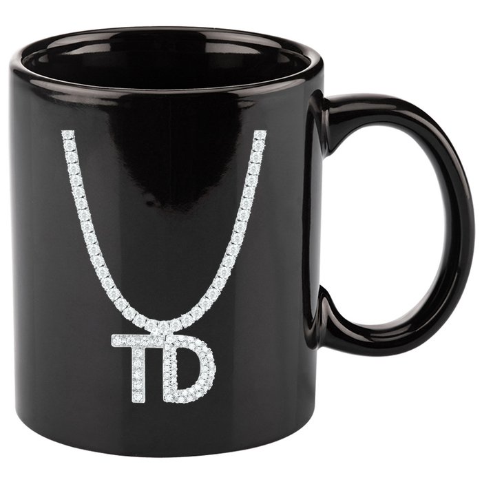 Td Diamond Chain Tommy Cutlets New York Italian Football 11oz C Handle Ceramic Mug