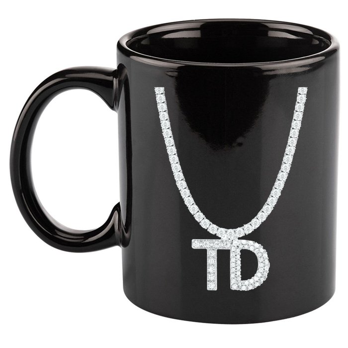 Td Diamond Chain Tommy Cutlets New York Italian Football 11oz C Handle Ceramic Mug
