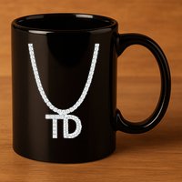 Td Diamond Chain Tommy Cutlets New York Italian Football 11oz C Handle Ceramic Mug
