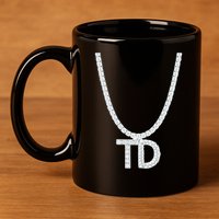 Td Diamond Chain Tommy Cutlets New York Italian Football 11oz C Handle Ceramic Mug