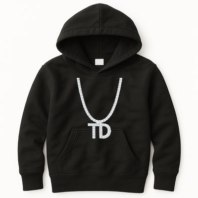 Td Diamond Chain Tommy Cutlets New York Italian Football Kids Hoodie