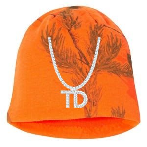 Td Diamond Chain Tommy Cutlets New York Italian Football Kati - Camo Knit Beanie