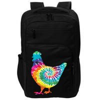 Tie Dye Chicken For Hippy Farmer Hobby Farm Gift Impact Tech Backpack