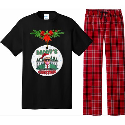 Trump DaddyS Coming Home For Christmas Funny Xmas Pajama Set