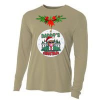 Trump DaddyS Coming Home For Christmas Funny Xmas Cooling Performance Long Sleeve Crew