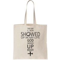 The Day Cancer Showed Up In My Life God Showed Up Bigger Bag
