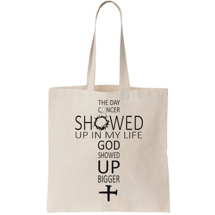The Day Cancer Showed Up In My Life God Showed Up Bigger Bag