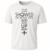 The Day Cancer Showed Up In My Life God Showed Up Bigger Performance Shirt