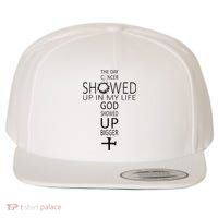 The Day Cancer Showed Up In My Life God Showed Up Bigger Wool Snapback Cap