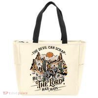 The Devil Can Scrap But The Lord Has Won Country Music Zip Tote Bag