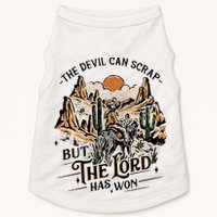 The Devil Can Scrap But The Lord Has Won Country Music Doggie Tank