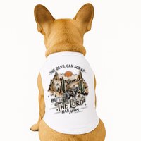 The Devil Can Scrap But The Lord Has Won Country Music Doggie Tank