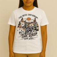 The Devil Can Scrap But The Lord Has Won Country Music T-Shirt