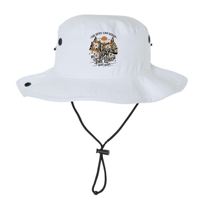 The Devil Can Scrap But The Lord Has Won Country Music Bucket Hat