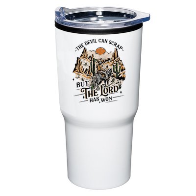 The Devil Can Scrap But The Lord Has Won Country Music Tumbler
