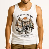 The Devil Can Scrap But The Lord Has Won Country Music Tank Top