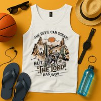 The Devil Can Scrap But The Lord Has Won Country Music Tank Top
