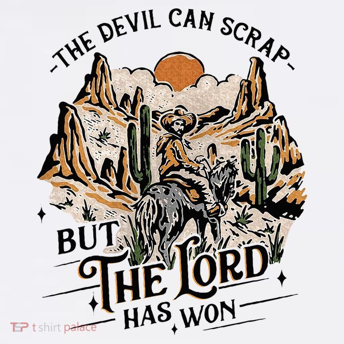The Devil Can Scrap But The Lord Has Won Country Music Wool Snapback Cap