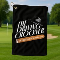 The Driving Crooner I Think You Should Leave  Golf Towel