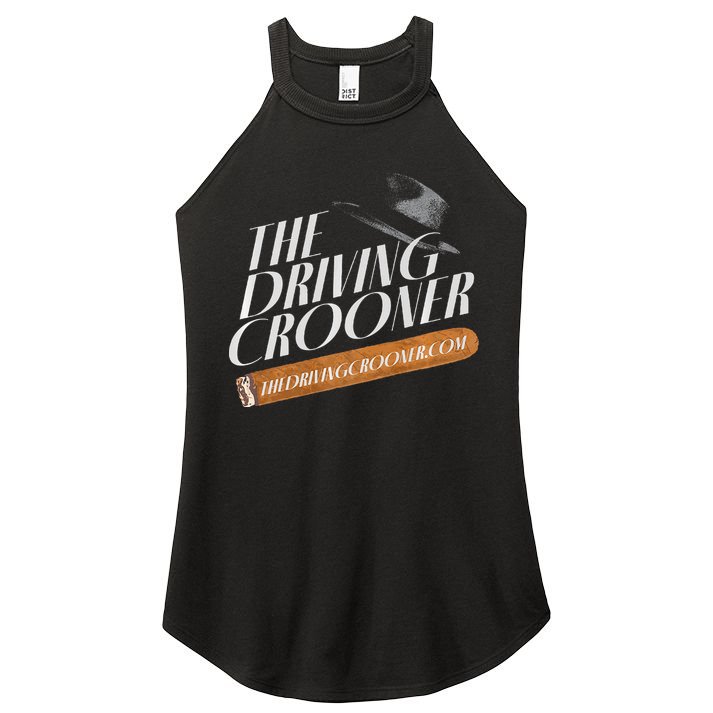 The Driving Crooner I Think You Should Leave  Women's Perfect Tri Rocker Tank