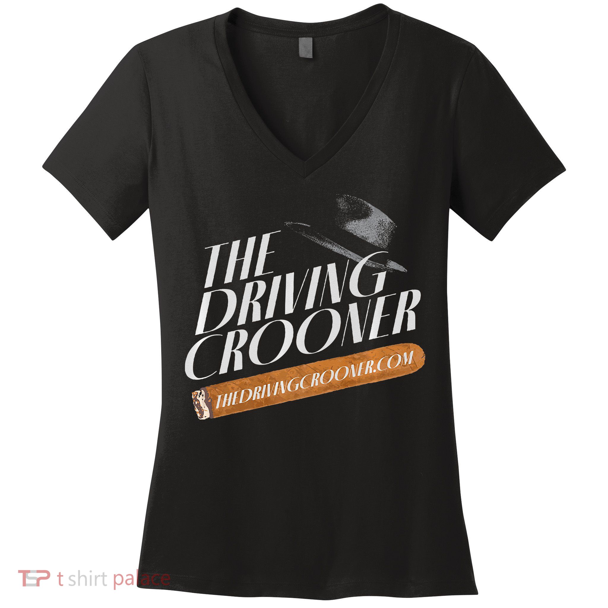 The Driving Crooner I Think You Should Leave  Women's V-Neck T-Shirt