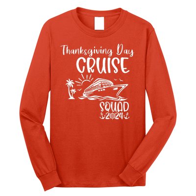 Thanksgiving Day Cruise Squad 2024 Holiday Cruise Family Matching Family Cruise Long Sleeve Shirt