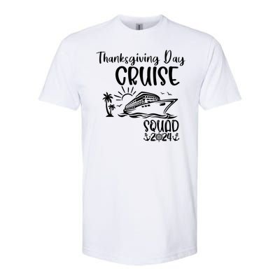 Thanksgiving Day Cruise Squad 2024 Holiday Cruise Family Matching Family Cruise Softstyle CVC T-Shirt