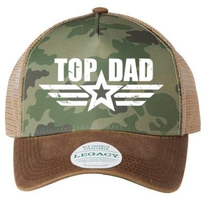 Top Dad Cool Fathers Day Gift Legacy Tie Dye Trucker Hat