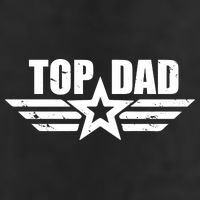 Top Dad Cool Fathers Day Gift 7 Panel Mesh Trucker Snapback Hat