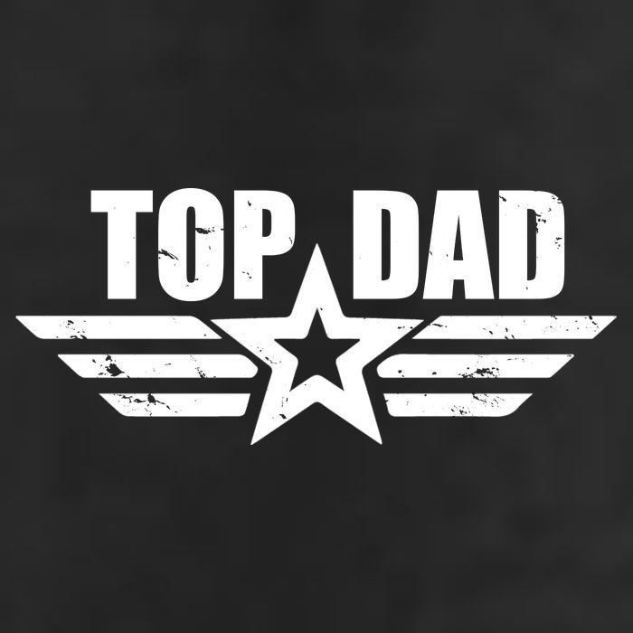 Top Dad Cool Fathers Day Gift 7 Panel Mesh Trucker Snapback Hat